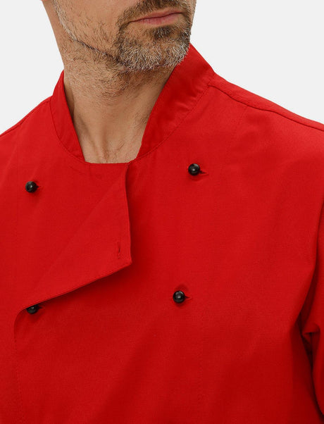 easyMove men's chef's jacket short sleeve incl. ball buttons Regular Fit