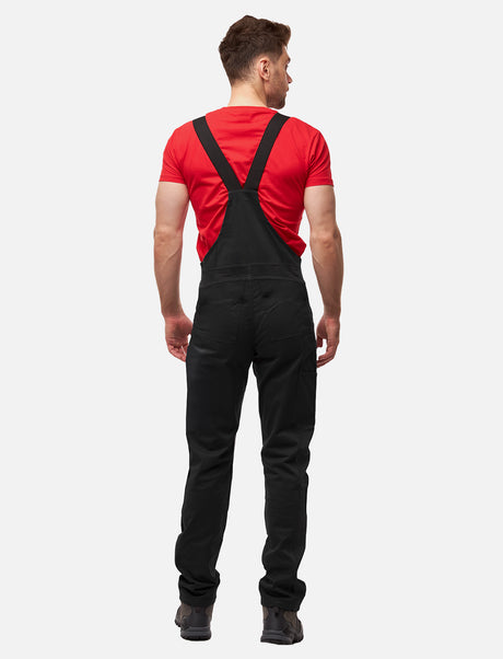 Salopette de travail homme noire, confection robuste | StrongAnt M512SC