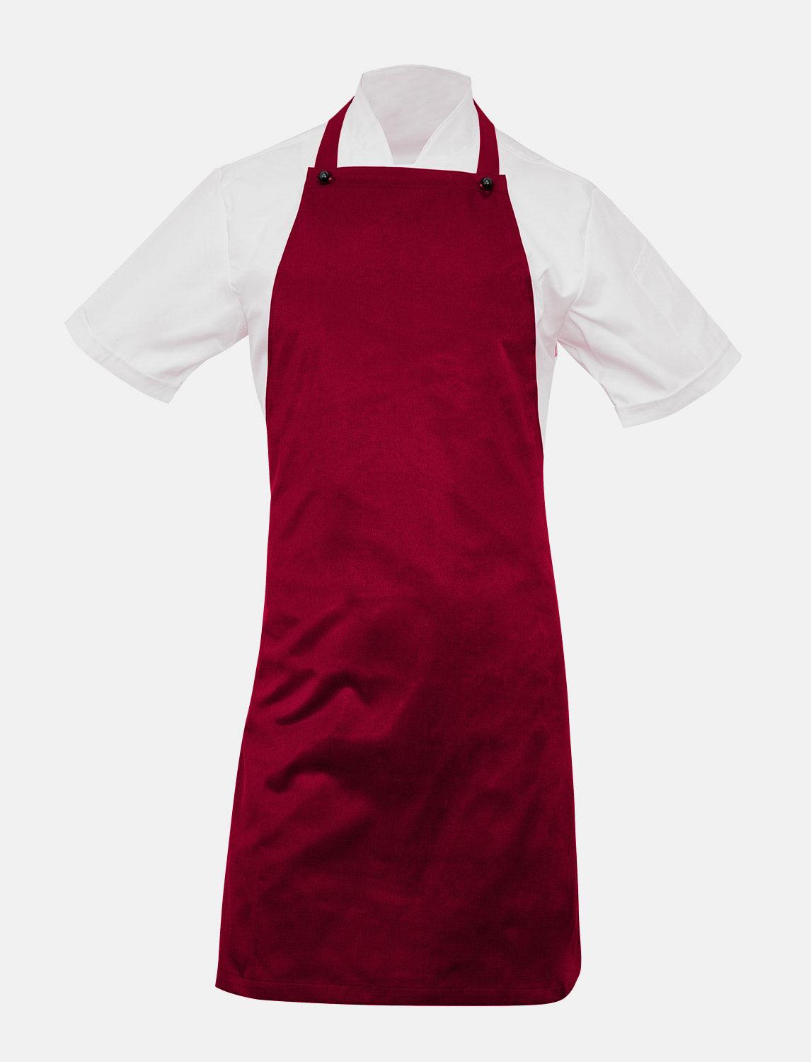 freeNeck bib apron water-repellent cooking apron unisex 105x70 cm