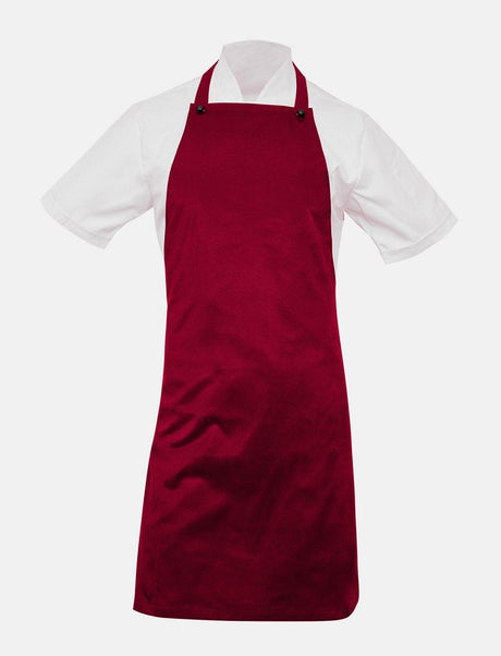 freeNeck bib apron water-repellent cooking apron unisex 105x70 cm