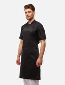 freeNeck bib apron with pockets, water-repellent, unisex cooking apron 105×70 cm