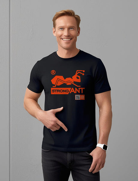 T-shirt unisexe avec logo | 100 % coton, plusieurs tailles | StrongAnt M700