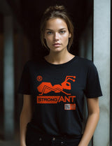 T-shirt unisexe avec logo | 100 % coton, plusieurs tailles | StrongAnt M700