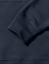 Men's hoodie with kangaroo pocket, double-layered hood, flat drawstring and slim fit