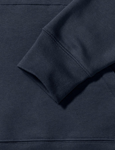 Sweat à capuche homme avec poche kangourou, capuche doublée, cordon plat et coupe ajustée
