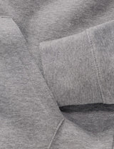 Men's hoodie with kangaroo pocket, double-layered hood, flat drawstring and slim fit
