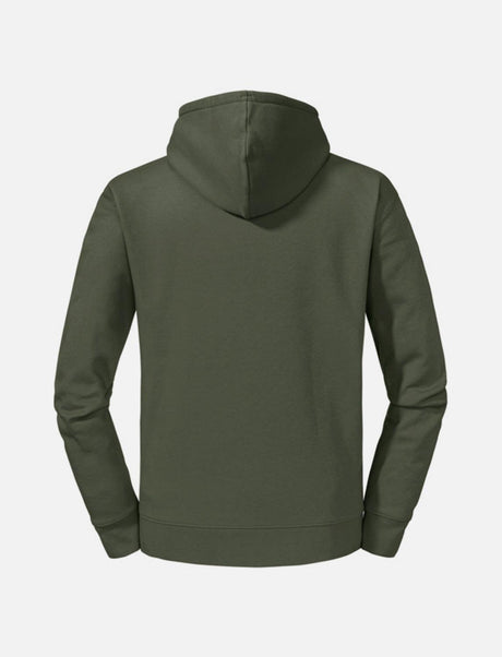 Sweat à capuche homme avec poche kangourou, capuche doublée, cordon plat et coupe ajustée