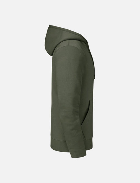 Sweat à capuche homme avec poche kangourou, capuche doublée, cordon plat et coupe ajustée