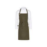 StrongAnt M627 Canvas-Latzschürze Olive – Produktfoto Hauptbild