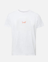 T-Shirt with small line Ant logo 100% Heavy Cotton